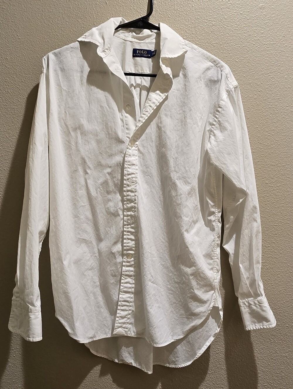 NWOT Polo by Ralph Lauren White Button-Down Shirt Sz 2
